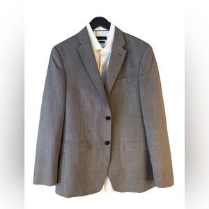 Tommy Hilfiger Men’s Charcoal Grey 3 Button Blazer 38R